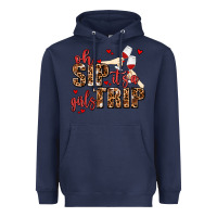 Navy oh sip its a girls trip Heavyweight Hoodie - AdoDesignShop
