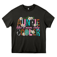 Asphalt Auntie Like a Mom Only Cooler Heavy Core Tee - texasbilliewilder