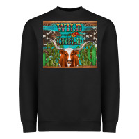 Whild Child Longhorn  Cactus Cowhide Heavyweight Sweatshirt | Teevron
