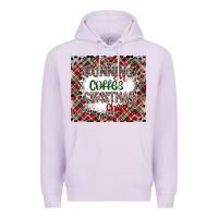 Lilac Running on Coffee And Christmas Premium Hoodie - CowhideDigitalArt
