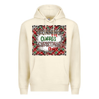 Sandshell Running on Coffee And Christmas Premium Hoodie - CowhideDigitalArt