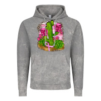 Cloud Rock breast cancer cactus Vintage Hoodie - FaDigitalArtStudio