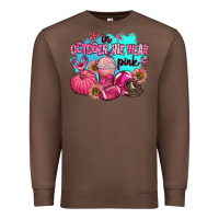 Chestnut in october we wear pink american football Premium Sweatshirt - AdoDesignShop
