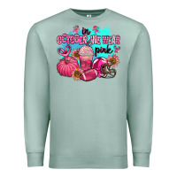 Seafoam in october we wear pink american football Premium Sweatshirt - AdoDesignShop