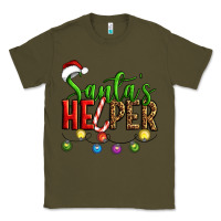 Army Green santa's helper christmas Classic Tee - Artiststas
