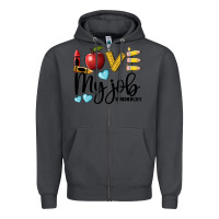 Smoke love my job teacher life Zipper Hoodie - BarkalooDesign