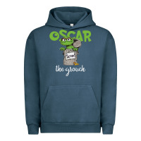 Pigment Midnight Navy oscar the grouch Urban Hoodie - maiPhamDesign