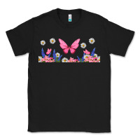 Black butterflies and flowers Classic Tee - TumblerDesignByShophia