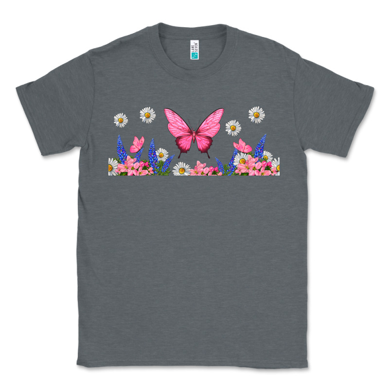 Butterflies And Flowers Classic Tee by TumblerDesignByShophia | Teevron