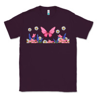Plum butterflies and flowers Classic Tee - TumblerDesignByShophia