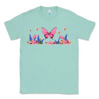 Seafoam butterflies and flowers Classic Tee - TumblerDesignByShophia