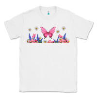 White butterflies and flowers Classic Tee - TumblerDesignByShophia