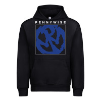 Black horror pennywise movie Urban Hoodie - maiPhamDesign