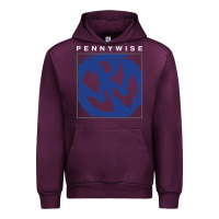 Mauve Wine horror pennywise movie Urban Hoodie - maiPhamDesign