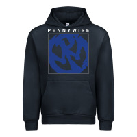 Navy horror pennywise movie Urban Hoodie - maiPhamDesign
