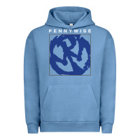 Pigment Pebble Blue horror pennywise movie Urban Hoodie - maiPhamDesign