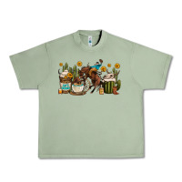 Oil Green rodeo cowboy coffee cups Urban Heavy Tee - OliviaCreatesArt