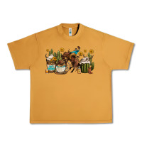 Peanut Butter rodeo cowboy coffee cups Urban Heavy Tee - OliviaCreatesArt