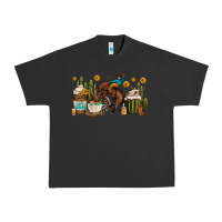 Pigment Black rodeo cowboy coffee cups Urban Heavy Tee - OliviaCreatesArt