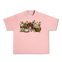 Salmon rodeo cowboy coffee cups Urban Heavy Tee - OliviaCreatesArt