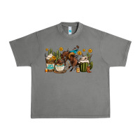Tornado rodeo cowboy coffee cups Urban Heavy Tee - OliviaCreatesArt