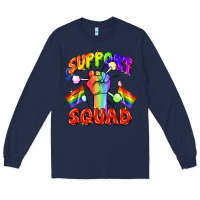 Navy support squad pride Long Sleeve Tee - FaDigitalArtStudio