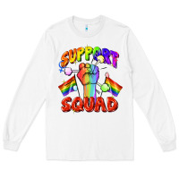 White support squad pride Long Sleeve Tee - FaDigitalArtStudio