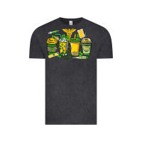 St. Patrick's Day Nurse Coffee Cups Vintage Tee | Teevron