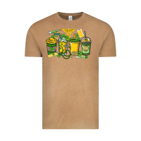Vintage Camel St. Patrick's Day Nurse coffee cups Vintage Tee - HowdyJamesFarm