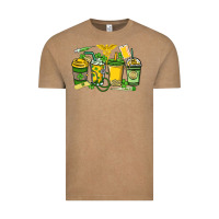 Vintage Coffee St. Patrick's Day Nurse coffee cups Vintage Tee - HowdyJamesFarm