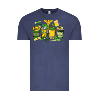 Vintage Denim St. Patrick's Day Nurse coffee cups Vintage Tee - HowdyJamesFarm