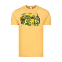 Vintage Mustard St. Patrick's Day Nurse coffee cups Vintage Tee - HowdyJamesFarm