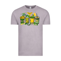 Vintage Zinc St. Patrick's Day Nurse coffee cups Vintage Tee - HowdyJamesFarm