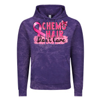 Cloud Purple Breast Cancer Chemo hair don't care Vintage Hoodie - FaDigitalArtStudio