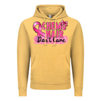 Vintage Mustard Breast Cancer Chemo hair don't care Vintage Hoodie - FaDigitalArtStudio