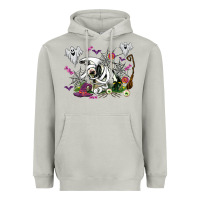 Moon Dust halloween cow and ghosts Heavyweight Hoodie - AdoDesignShop