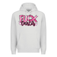 Dove Grey fuck breast cancer Premium Hoodie - RanaPortraitStore