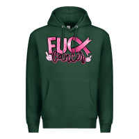 Sports Green fuck breast cancer Premium Hoodie - RanaPortraitStore