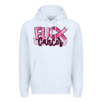 White fuck breast cancer Premium Hoodie - RanaPortraitStore