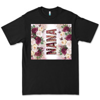 Black mother's day nana flowers tumbler tbs Premium Tee - TumblerDesignByShophia