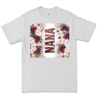 Dove Grey mother's day nana flowers tumbler tbs Premium Tee - TumblerDesignByShophia
