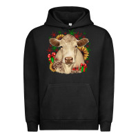 Pigment Black christmas charolais Urban Hoodie - JahusDesignShop