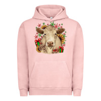 Pigment Salmon christmas charolais Urban Hoodie - JahusDesignShop