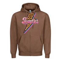 Chestnut flash teacher Zipper Hoodie - BarkalooDesign