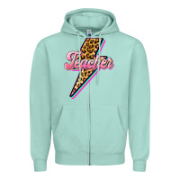 Seafoam flash teacher Zipper Hoodie - BarkalooDesign