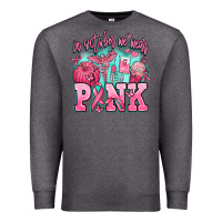 Charcoal Heather in october we wear pink Premium Sweatshirt - AdoDesignShop