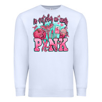 White in october we wear pink Premium Sweatshirt - AdoDesignShop