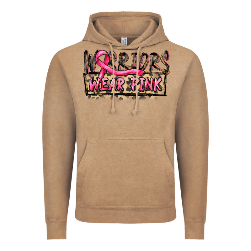 Warriors Wear Pink Vintage Hoodie by FaDigitalArtStudio | Teevron