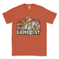 Copper game day baseball leopard Classic Tee - HowdyJamesFarm