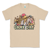Mushroom game day baseball leopard Classic Tee - HowdyJamesFarm